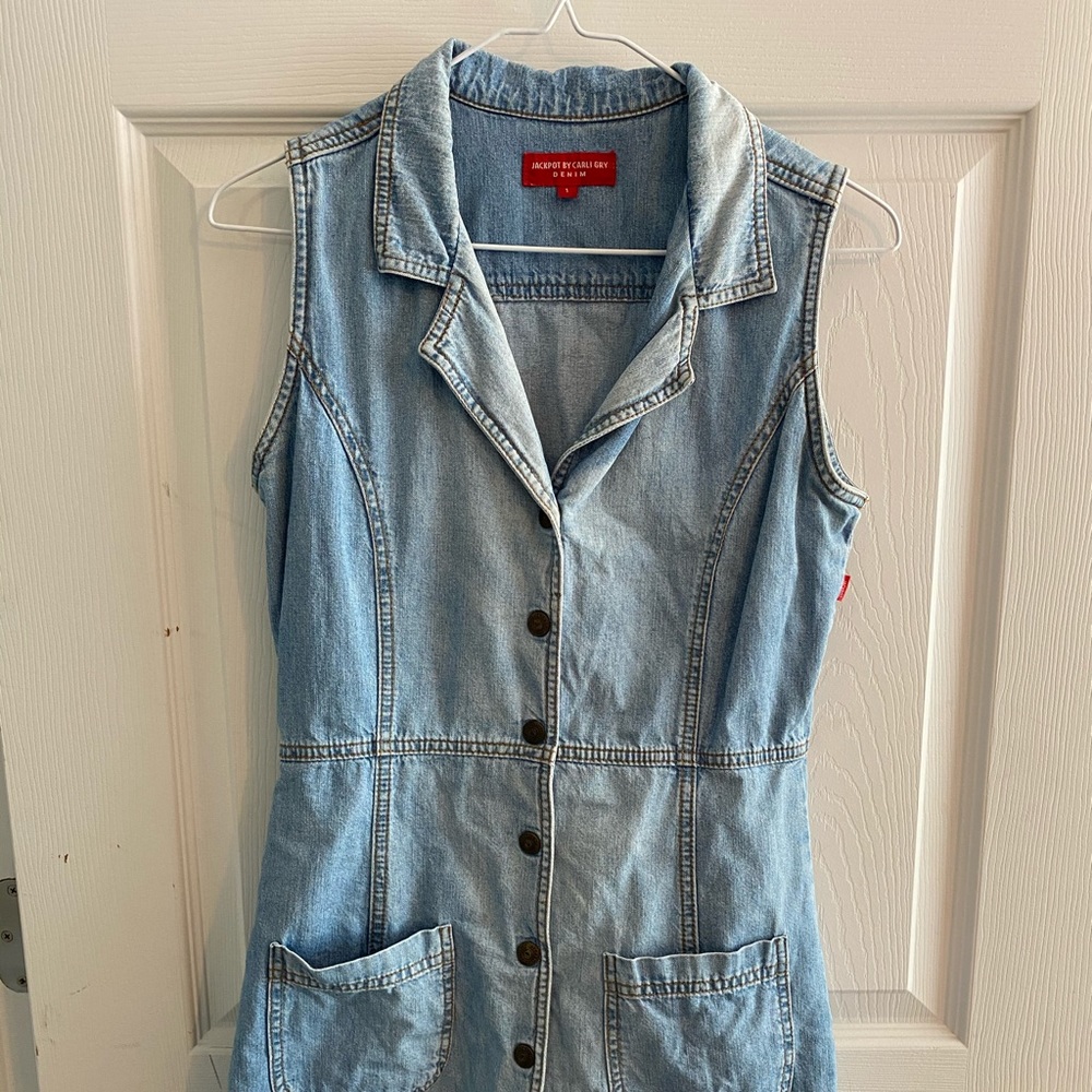 Vintage denim dress